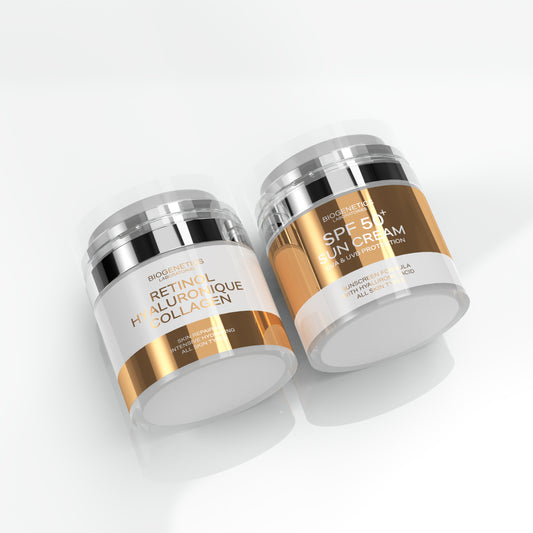 Biogenetics Crema Retinol Hyaluronique Collagen + Crema SPF 50